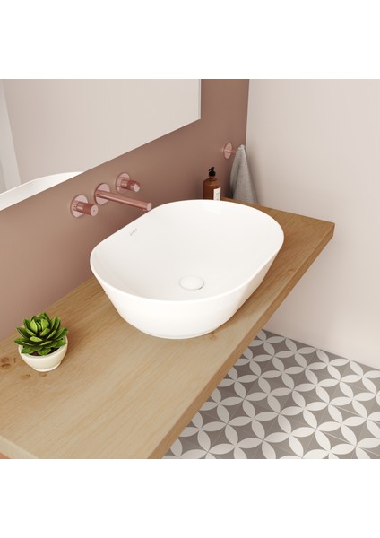 Geo 7427B003-0016 Oval Çanak Lavabo