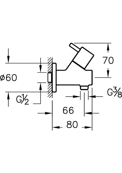 A45225 Filtreli Ara Musluk, Krom modelleri