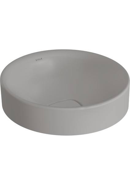 Metropole 7532B076-1398 Çanak Lavabo, 40cm, Mat Taş Gri