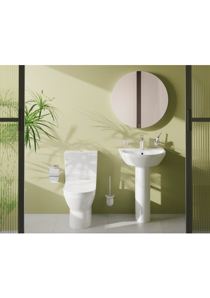 Root Round A42725 Banyo Bataryası, Krom