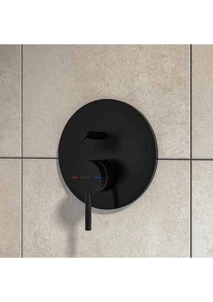 Origin A4262036 Ankastre Banyo Bataryası, Sıva Üstü, Mat Siyah fiyatları