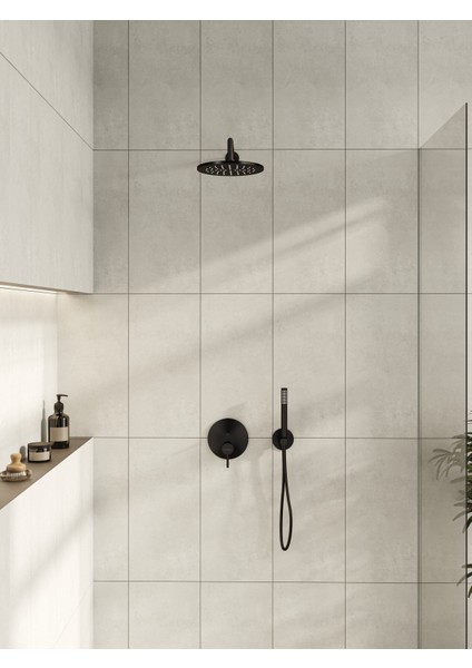 Origin A4262036 Ankastre Banyo Bataryası, Sıva Üstü, Mat Siyah modelleri