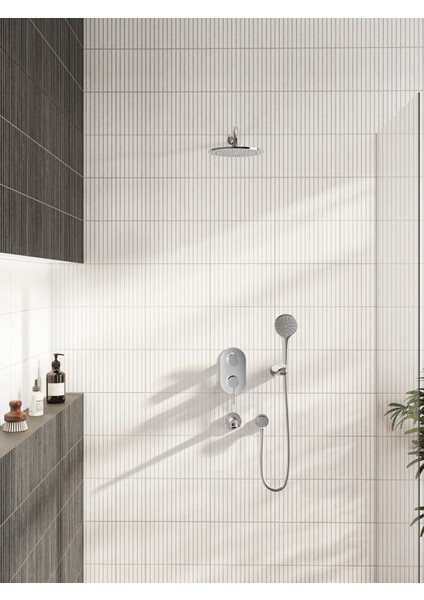 Rain L A45708STA Duş Başlığı, Krom