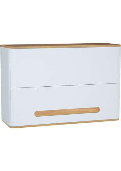 Sento 60885 Üst Dolap, 105 cm, Mat Beyaz