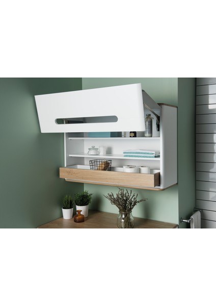 Sento 60885 Üst Dolap, 105 cm, Mat Beyaz fırsatları