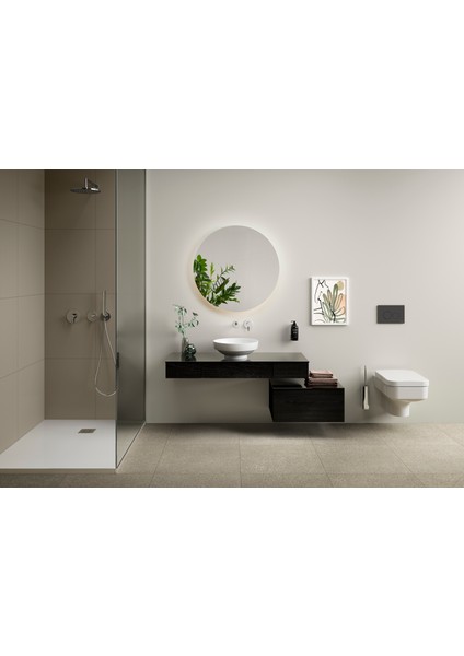 Origin A42581 Ankastre Lavabo Bataryası, İki Rozetli, Sıva Üstü, Krom fırsatları