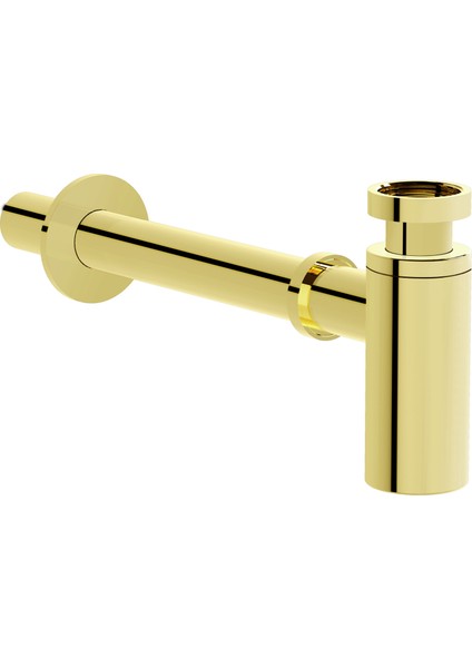 Artema A4512374 Lavabo Sifonu, T Tipi, Soft Altın