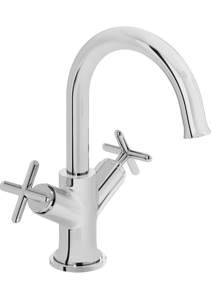 Origin Classic A42884 Lavabo Bataryası, Çift Kumandalı, Krom