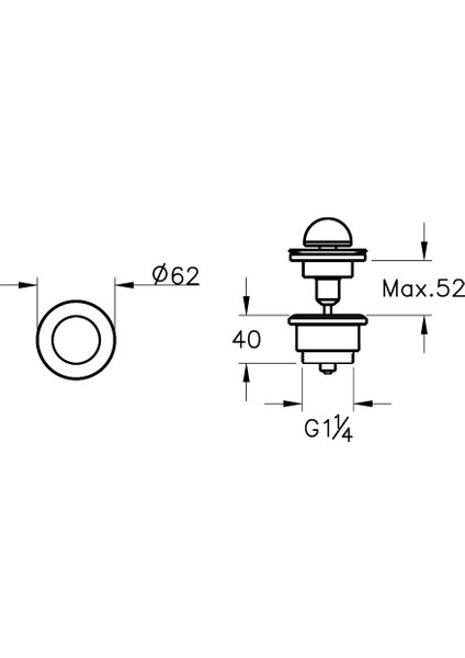 Liquid A45169 Sabit Süzgeç