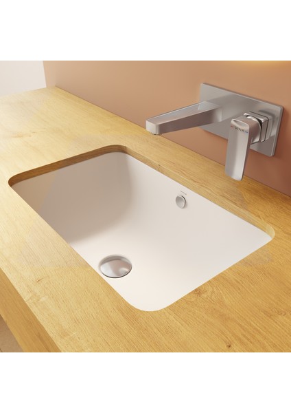 S20 7475B003-0618 Tezgah Altı Lavabo, 48 cm, Beyaz