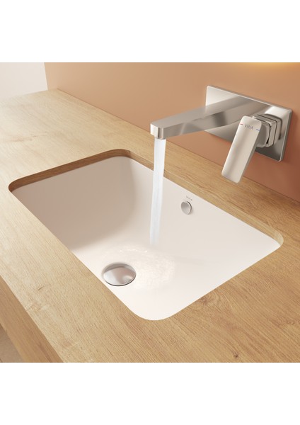 S20 7475B003-0618 Tezgah Altı Lavabo, 48 cm, Beyaz