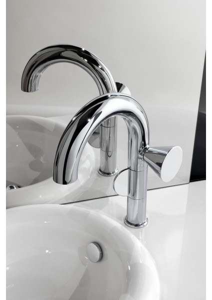 Liquid A42749 Lavabo Bataryası, Sağdan Kullanım, Krom