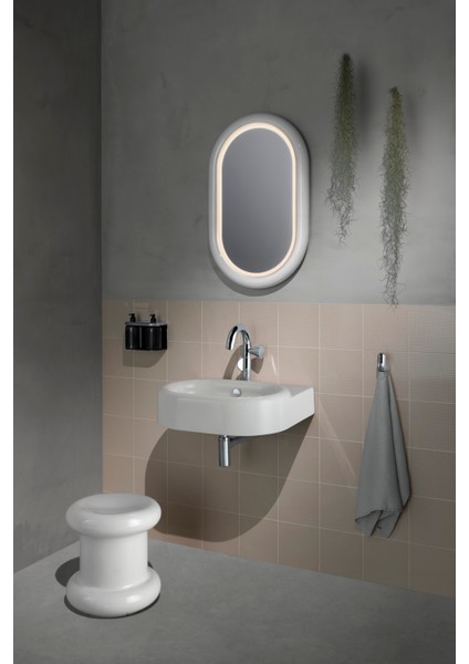 Liquid A42749 Lavabo Bataryası, Sağdan Kullanım, Krom