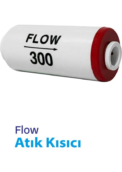 Su Arıtma Cihazı Atık Su Kısıcı 300 cc Flow - Quick Bağlantılı