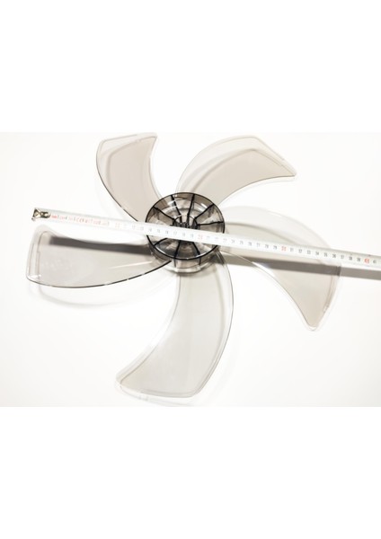 Sern Airking Ottowa Modele Uyumlu Vantilatör Pervanesi 16INÇ 5 Kanat 38CM Füme Renk Pls