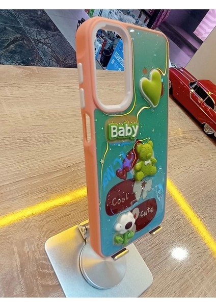 Samsung Galaxy A23 Uyumlu Kabartma Figürlü Darbe Korumalı Kapak Renkli Kılıf modelleri