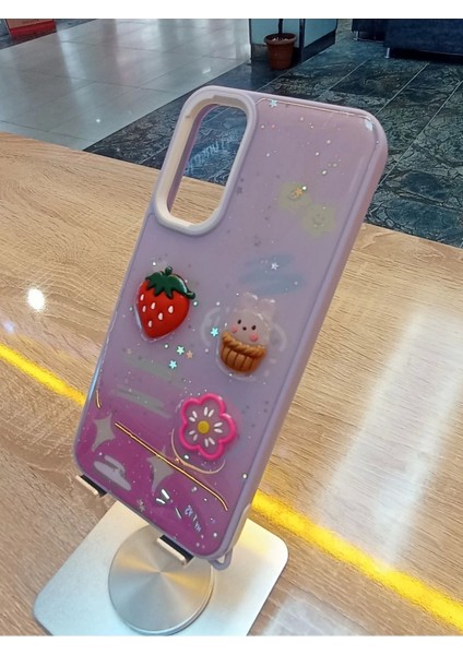 Samsung Galaxy A55 Uyumlu Kabartma Figürlü Darbe Korumalı Kapak Renkli Kılıf fiyatları