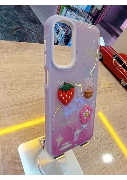 Samsung Galaxy A55 Uyumlu Kabartma Figürlü Darbe Korumalı Kapak Renkli Kılıf indirimleri