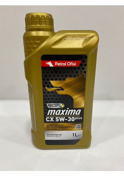 Maxima CX 1LT Motor Yağı (2024 Üretim)