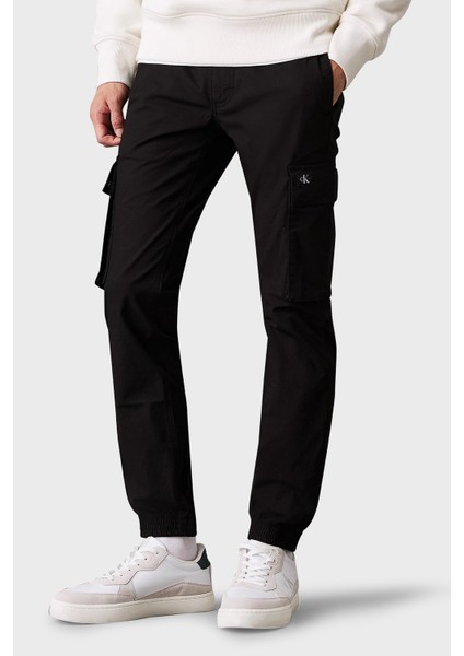 Streç Pamuklu Skinny Fit Normal Bel Jogger Pantolon J30J326438BEH Erkek Pantolon J30J326438 Beh