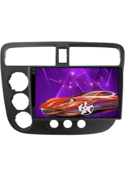 Honda Civic V-Tec 2 9'' For-X 4/64 Tablet Multimedia