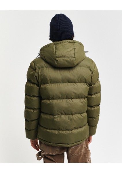 Erkek Yeşil Kapüşonlu Mont 7006452.301 fiyatları