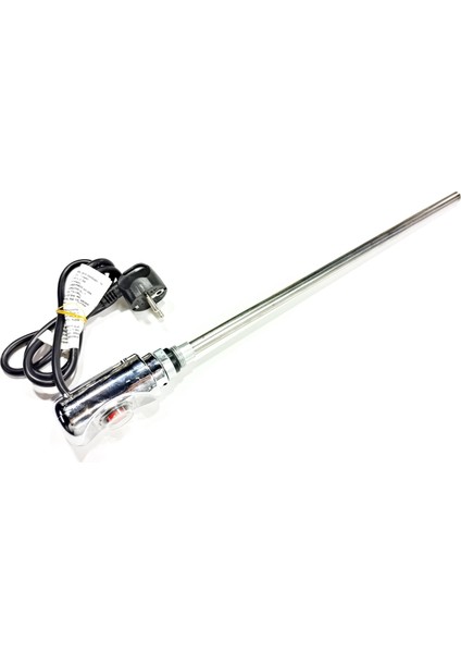 400W Krom Renk On/off HP03 Model Havlupan Isıtıcı Rezistans 230V / L:370MM / 110CM Ttr Fişli fiyatları