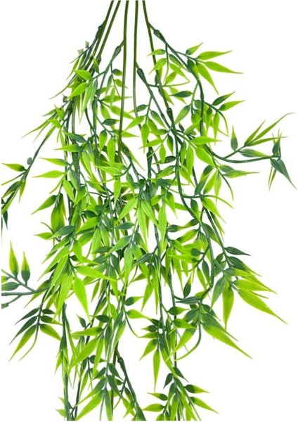Yeşil Sarkan Bambu 60cm, 5 Dallı, Doğal Görünüm, Dekoratif ve Şık Tasarım fiyatları