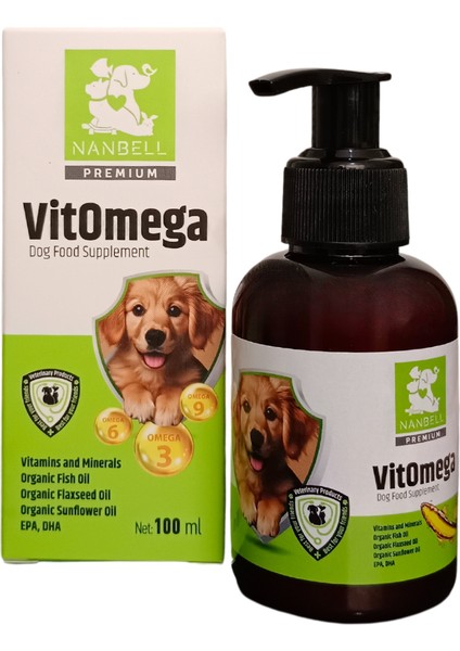 Vitomega Supplement Köpek