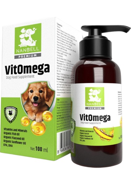 Vitomega Supplement Köpek