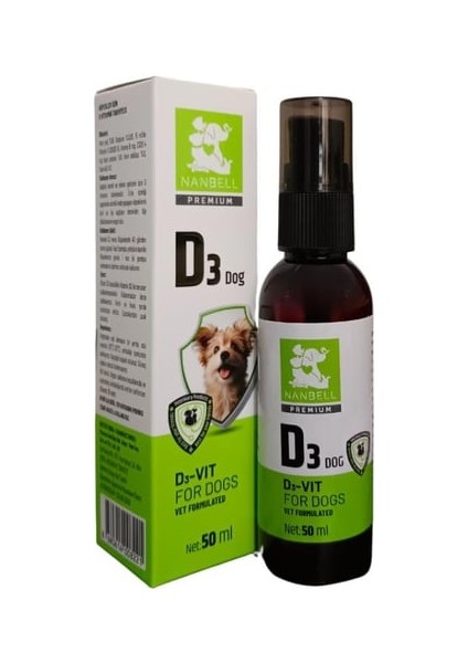 D3 Dog Köpekler Için D Vitamini Takviyesi
