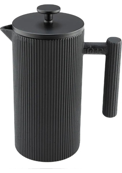 Linden - Döküm French Press 800 ml Siyah