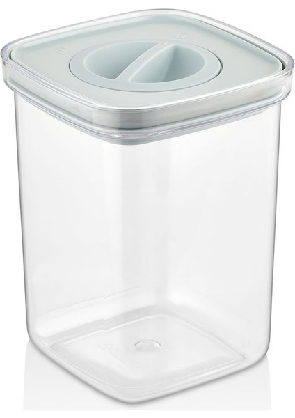 Proo Tam Vakumlu Kilitli Sızdırmaz Şeffaf Saklama Kabı - 1100 ml ORG-101