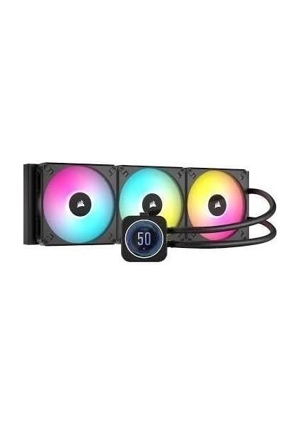 Corsaır 420MM H170I LCD Xt Elıte CW-9060076-WW Rgb Sıvı Soğutmalı AM5-1700P Işlemci Fanı