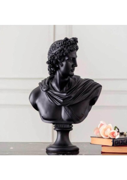 Tekno Trust Apollon Bust Heykel Biblo
