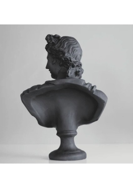 Tekno Trust Apollon Bust Heykel Biblo