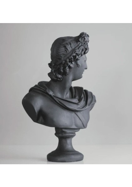 Tekno Trust Apollon Bust Heykel Biblo