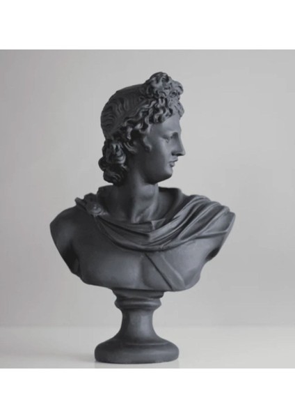 Tekno Trust Apollon Bust Heykel Biblo