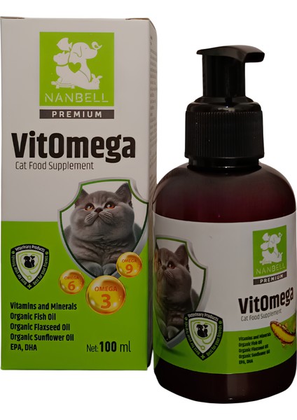 Vitomega Supplement Kedi