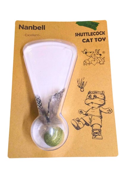 Kedi Nanesi Oyuncak Shuttlecock