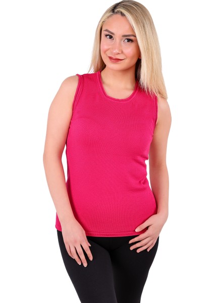 A.t.y XX-011 Bisiklet Yaka Sosisli Atlet Bayan