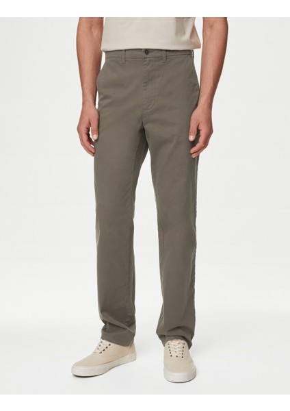 Regular Fit Chino Pantolon