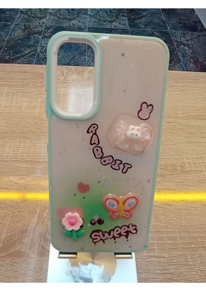 Samsung Galaxy A25 Uyumlu Kabartma Figürlü Darbe Korumalı Kapak Renkli Kılıf
