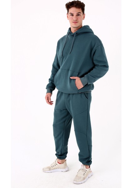 Origin Erkek Hoodie Sweatshirt Petrol