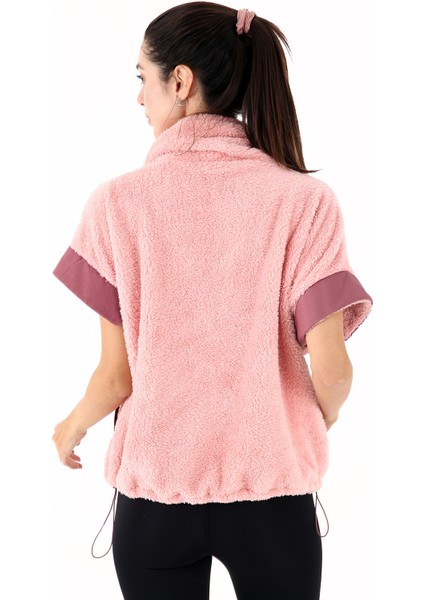 Flame Kadın Peluş Yelek Pembe indirimleri