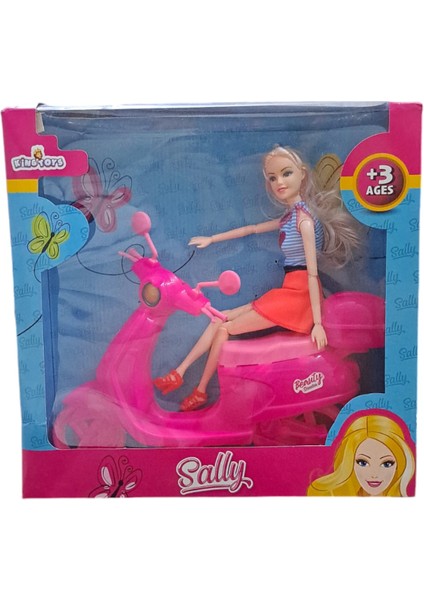 King Toys BS-2020 King Toys, Bebekli Scooter