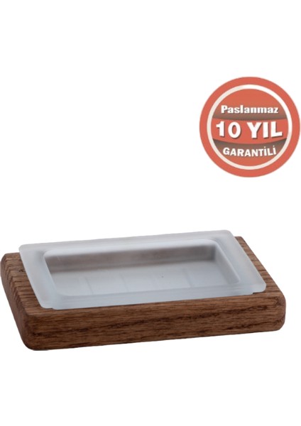 Paslanmaz Pirinç Selvi Set Üstü Sabunluk