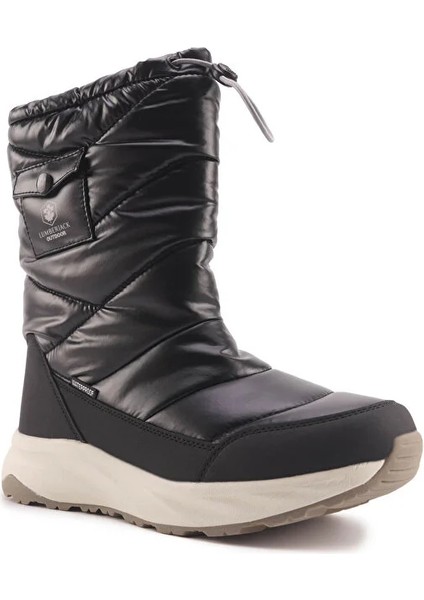 Chrıstmas 4pr Phlon Hafif Taban Içi Polar Kadın Outdoor Bot Siyah modelleri