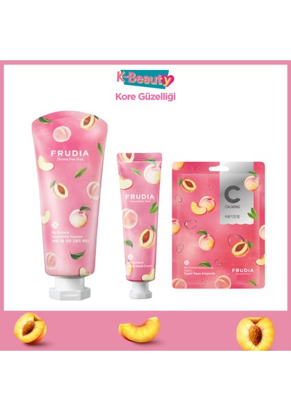 My Orchard Şeftali Vücut Losyonu - El Kremi - Maske 3lü Set