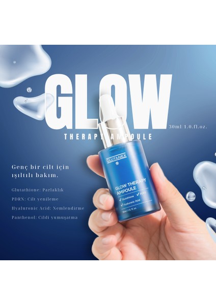 Yoğun Nem ve Parlıklık Veren Glow Therapy Ampoule